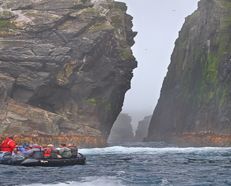 Bounty Islands coast, New Zealand