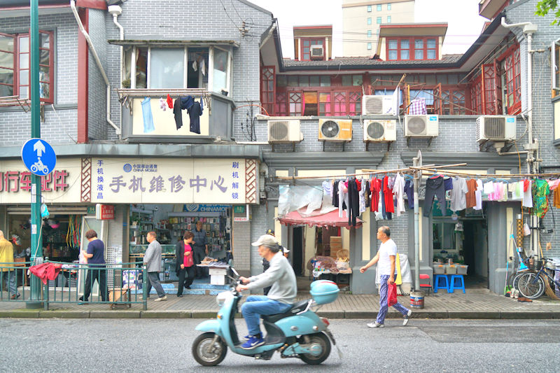 Typical old city street