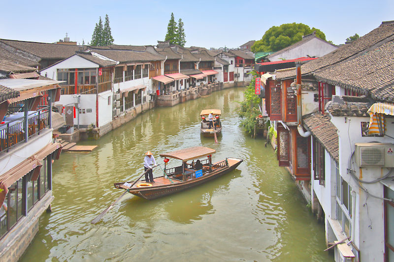 Zhujiajiao, 50 km west of Shanghai, China