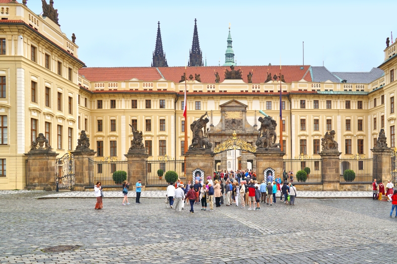 Czech Republic - Prague - Major entrance to the Prague Castle
