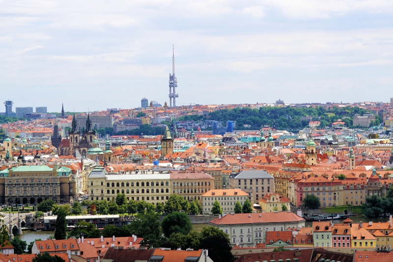 Czech Republic - View of Prague from the Castle