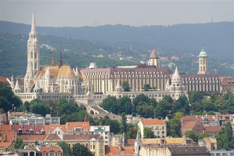 Panoramic views of Budapest