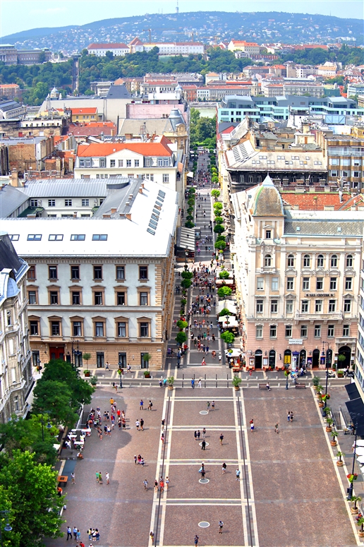 Panoramic views of Budapest