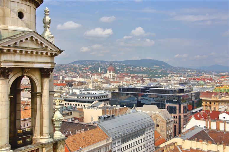 Panoramic views of Budapest