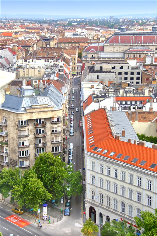 Panoramic views of Budapest