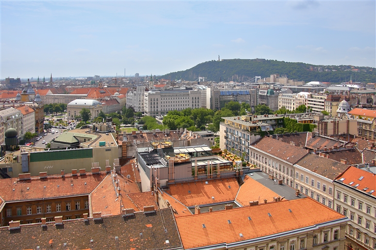 Panoramic views of Budapest