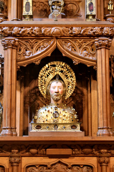 Cloister detail, Santiago Compostela Cathedra