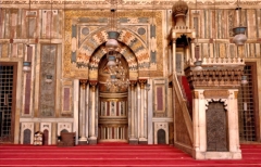 Inside the Mosque-Madrasa of Sultan Hasan