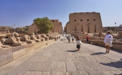 The Temple of Karnak, Luxor, Egypt - Avenue of the Rams