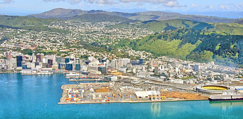 Wellington from the air