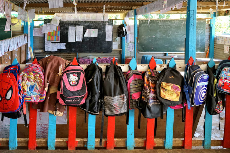 Small village Primary School, just outside Port Vila, Vanuatu