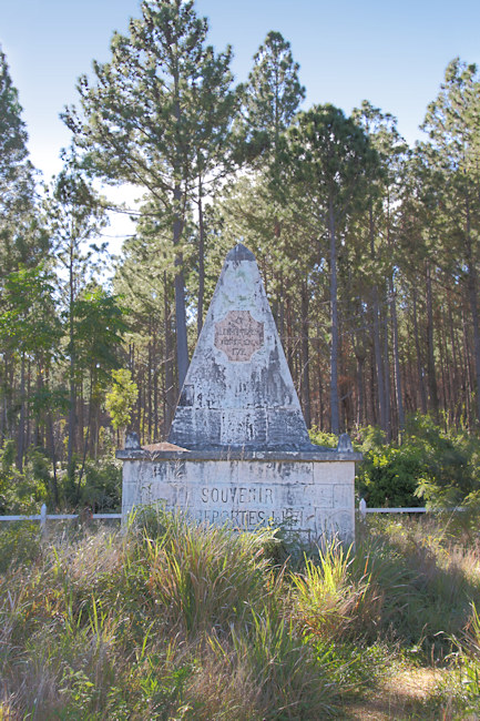 Remains of late 19th century Convict's Jail, Isle of Pines, New Caledonia