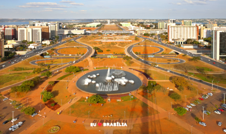 View of the main avenue, from the TV Tower