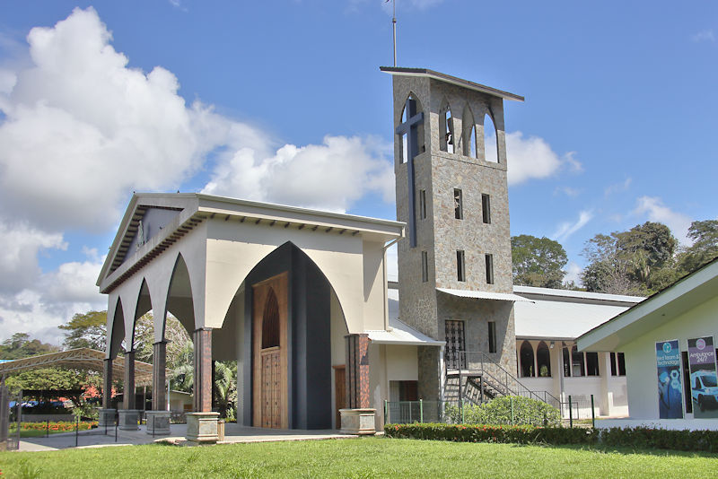 Catholic Church at Quepos, Costa Rica