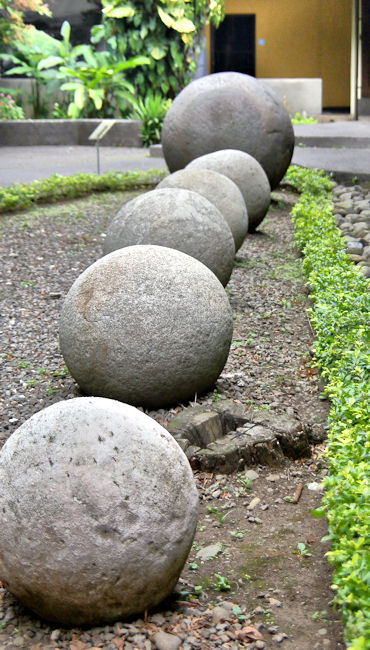 More Pre-Columbian Spheres, National Museum, San Jose, Costa Rica