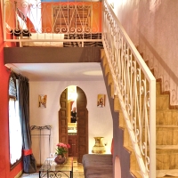 The 2 story apartment in our Riad, Marrakesh