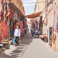 Shops in the Medina of Marrakesh