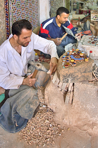 Fes crafts, Morocco