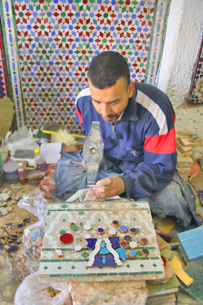 Fes crafts, Morocco