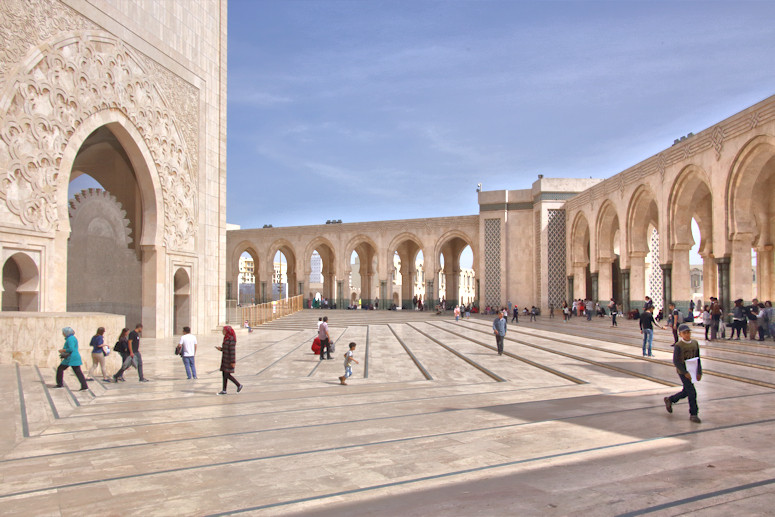 Hassan II Mosque, Casablanca, Morocco