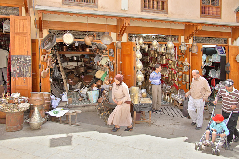 Souks, Fes, Morocco