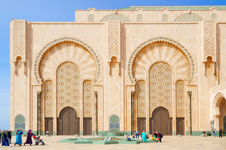 Hassan II Mosque, Casablanca, Morocco