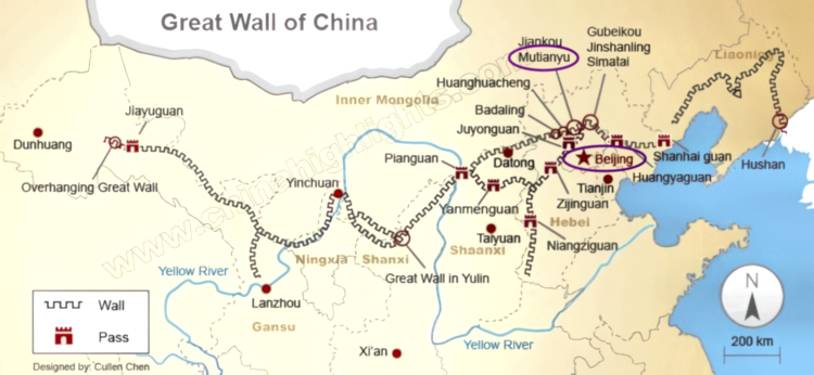 Mutianyu Great Wall of China