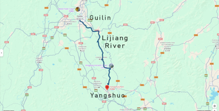 Li River Cruise near Guilin, China