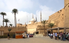 The Citadel area in Cairo