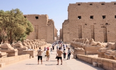 The Temple of Karnak, Luxor, Egypt - Avenue of the Rams