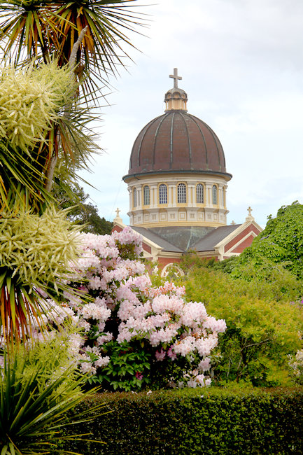 Invercargill - Rhododendrons in Otepuni Gardens, New Zealand