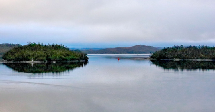 English Narrows entering Messier Channel, Chile