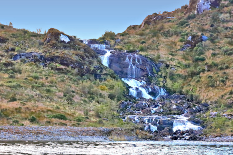 Glacier outflow, Tempano Glacier, Chile
