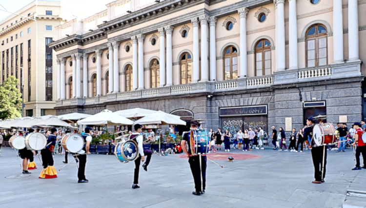 Santiago_Plaza de Armas_Drum Ensemble