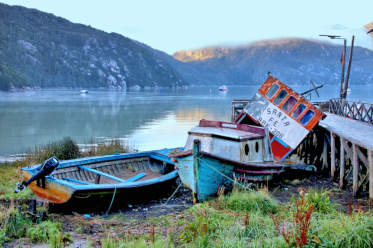 Caleta Tortel Village, Chile