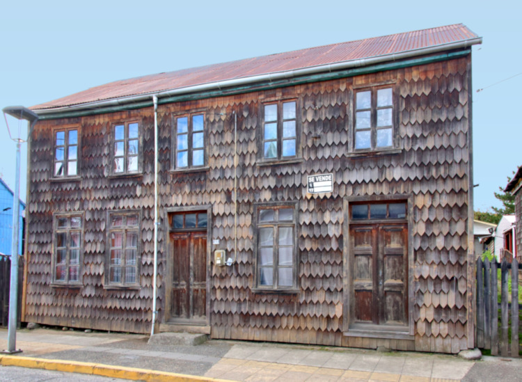 Traditional Wooden-shingled house, Chonchi, Chile